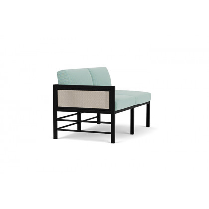 Lloyd Flanders™ Southport Right Arm Loveseat - Linen, Unearth Dew