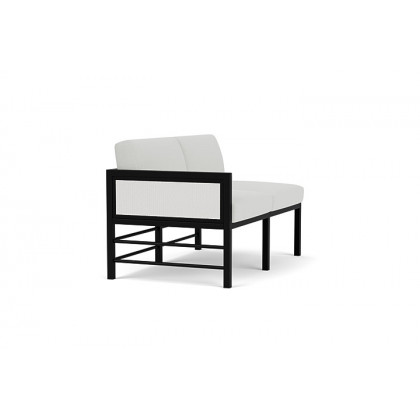 Lloyd Flanders™ Southport Right Arm Loveseat - Matte White, Loveboat Mint