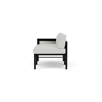 Lloyd Flanders™ Southport Right Arm Loveseat - Matte White, Loveboat Mint