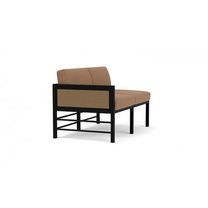 Lloyd Flanders™ Southport Right Arm Loveseat - Fawn, Canvas Natural