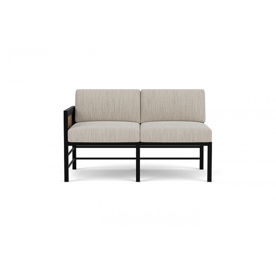 Lloyd Flanders™ Southport Right Arm Loveseat - Fawn, Callen Celadon