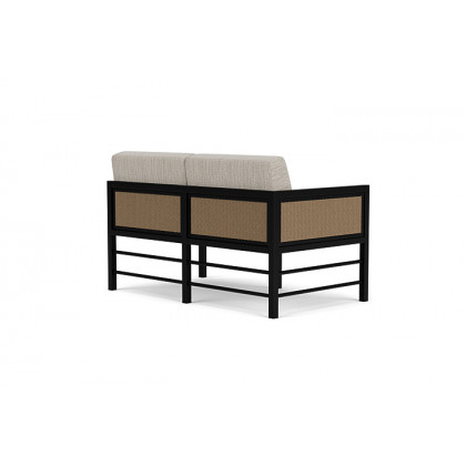 Lloyd Flanders™ Southport Right Arm Loveseat - Fawn, Callen Celadon