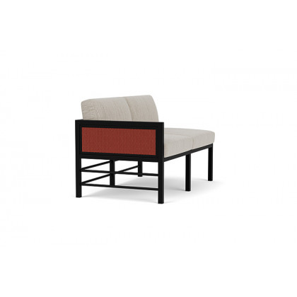Lloyd Flanders™ Southport Right Arm Loveseat - Terracotta, Callen Celadon