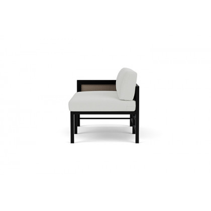 Lloyd Flanders™ Southport Right Arm Loveseat - French Beige, Loveboat Mint