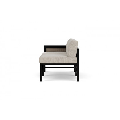 Lloyd Flanders™ Southport Right Arm Loveseat - French Beige, Callen Celadon