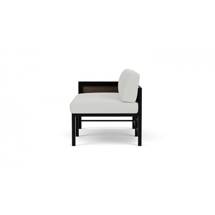 Lloyd Flanders™ Southport Right Arm Loveseat - Bark, Loveboat Mint