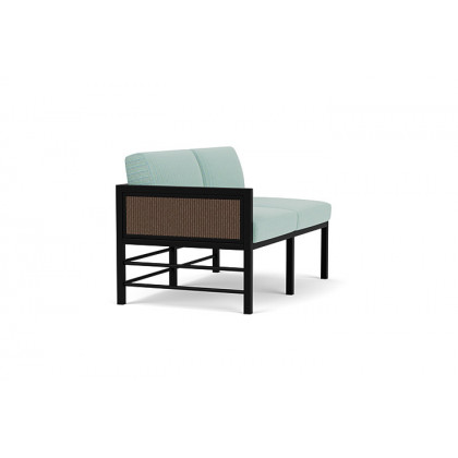 Lloyd Flanders™ Southport Right Arm Loveseat - Bark, Unearth Dew