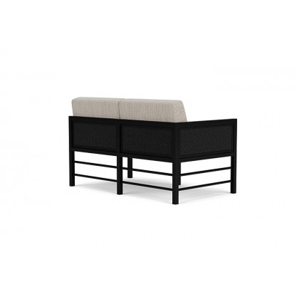 Lloyd Flanders™ Southport Right Arm Loveseat - Ebony, Callen Celadon