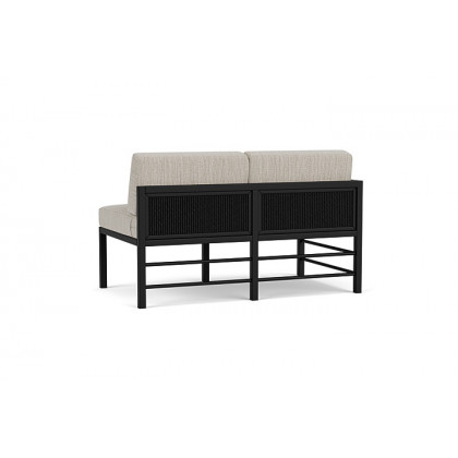 Lloyd Flanders™ Southport Right Arm Loveseat - Ebony, Callen Celadon