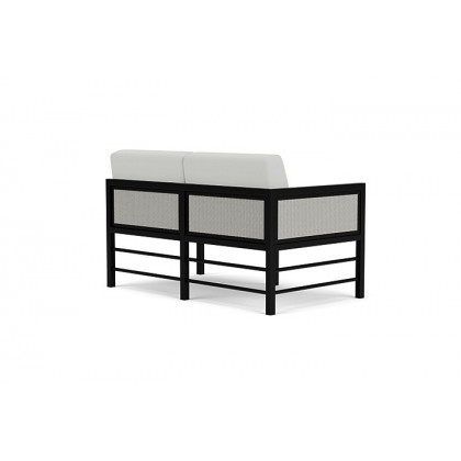 Lloyd Flanders™ Southport Right Arm Loveseat - Platinum, Loveboat Mint