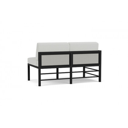 Lloyd Flanders™ Southport Right Arm Loveseat - Platinum, Loveboat Mint