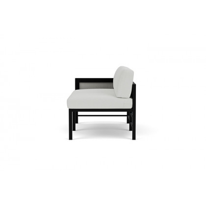 Lloyd Flanders™ Southport Right Arm Loveseat - Platinum, Loveboat Mint