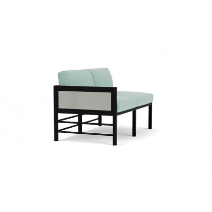 Lloyd Flanders™ Southport Right Arm Loveseat - Platinum, Unearth Dew