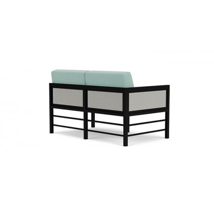 Lloyd Flanders™ Southport Right Arm Loveseat - Platinum, Unearth Dew