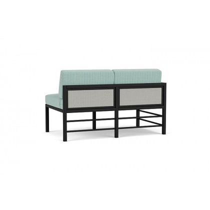 Lloyd Flanders™ Southport Right Arm Loveseat - Platinum, Unearth Dew