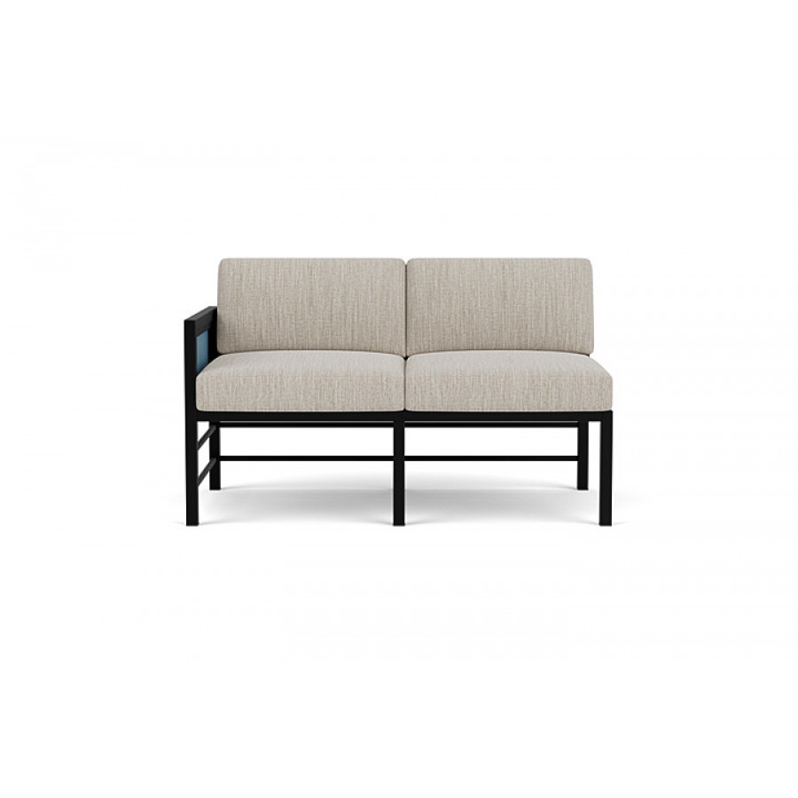 Lloyd Flanders™ Southport Right Arm Loveseat - Stillwater, Callen Celadon