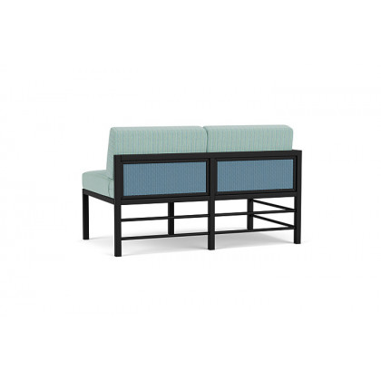 Lloyd Flanders™ Southport Right Arm Loveseat - Stillwater, Unearth Dew