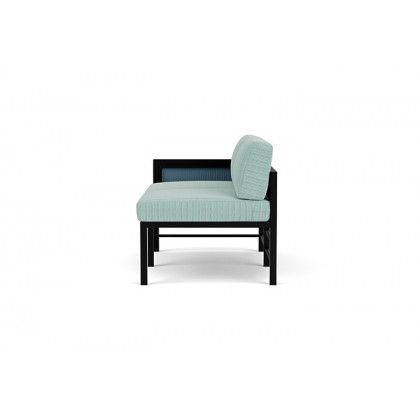 Lloyd Flanders™ Southport Right Arm Loveseat - Stillwater, Unearth Dew
