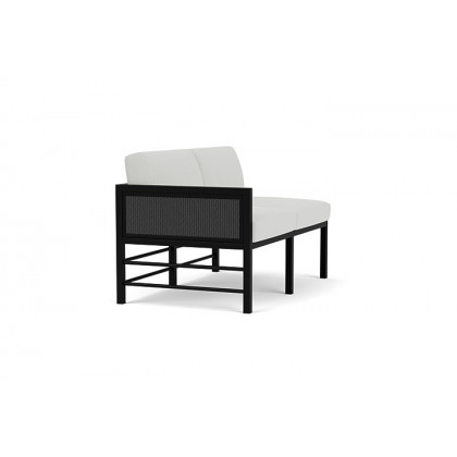 Lloyd Flanders™ Southport Right Arm Loveseat - Charcoal, Loveboat Mint