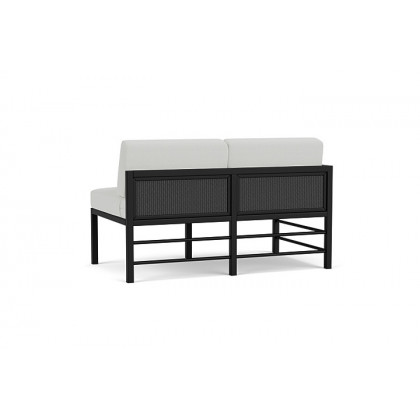 Lloyd Flanders™ Southport Right Arm Loveseat - Charcoal, Loveboat Mint