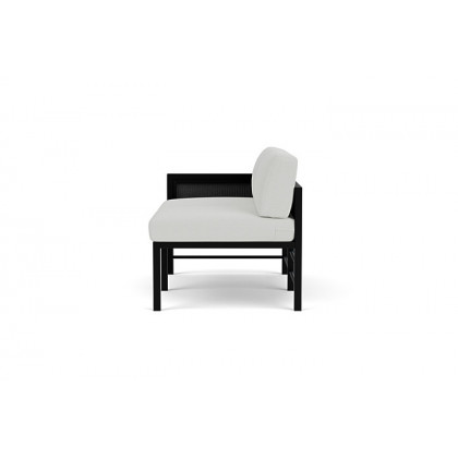 Lloyd Flanders™ Southport Right Arm Loveseat - Charcoal, Loveboat Mint
