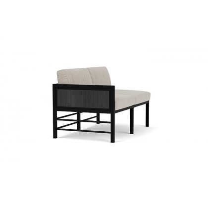 Lloyd Flanders™ Southport Right Arm Loveseat - Charcoal, Callen Celadon