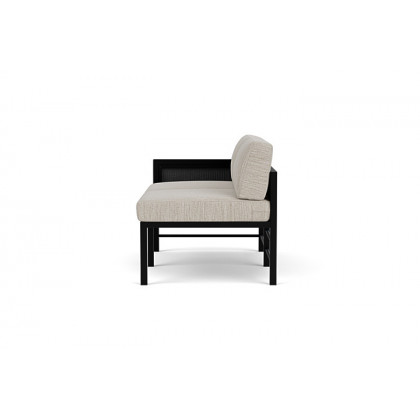 Lloyd Flanders™ Southport Right Arm Loveseat - Charcoal, Callen Celadon