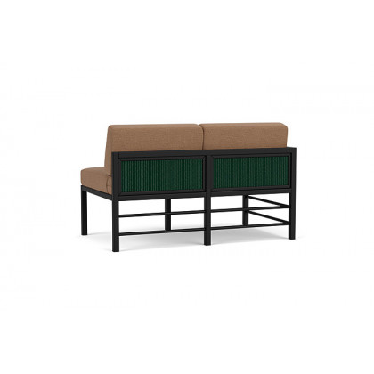 Lloyd Flanders™ Southport Right Arm Loveseat - Woodland, Canvas Natural