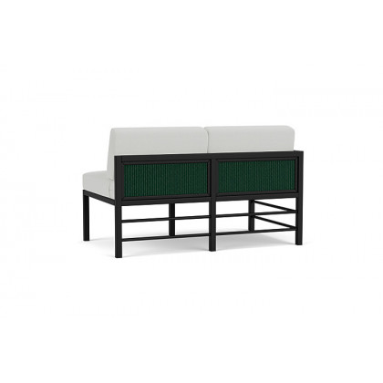 Lloyd Flanders™ Southport Right Arm Loveseat - Woodland, Loveboat Mint