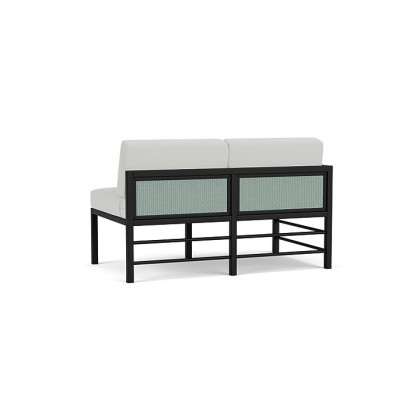 Lloyd Flanders™ Southport Right Arm Loveseat - Sea Glass, Loveboat Mint