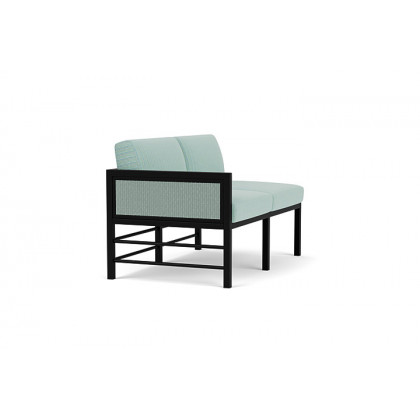 Lloyd Flanders™ Southport Right Arm Loveseat - Sea Glass, Unearth Dew