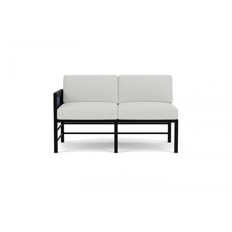 Lloyd Flanders™ Southport Right Arm Loveseat - Denim Blue, Loveboat Mint
