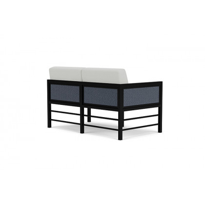 Lloyd Flanders™ Southport Right Arm Loveseat - Denim Blue, Loveboat Mint