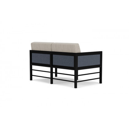 Lloyd Flanders™ Southport Right Arm Loveseat - Denim Blue, Callen Celadon