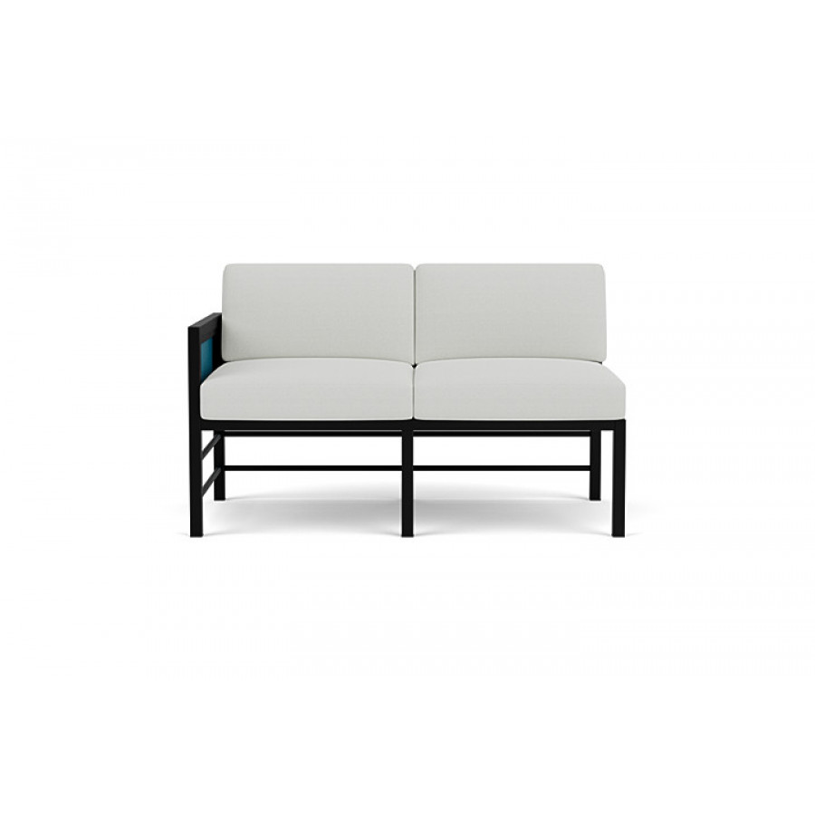 Lloyd Flanders™ Southport Right Arm Loveseat - Peacock, Loveboat Mint