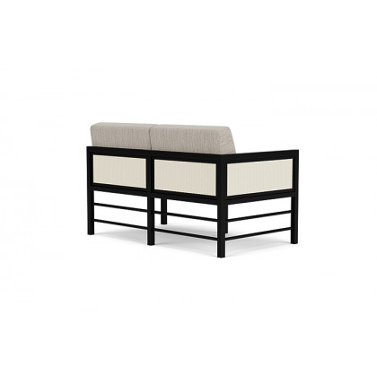 Lloyd Flanders™ Southport Right Arm Loveseat - Ivory, Callen Celadon