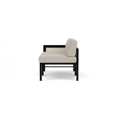 Lloyd Flanders™ Southport Right Arm Loveseat - Ivory, Callen Celadon