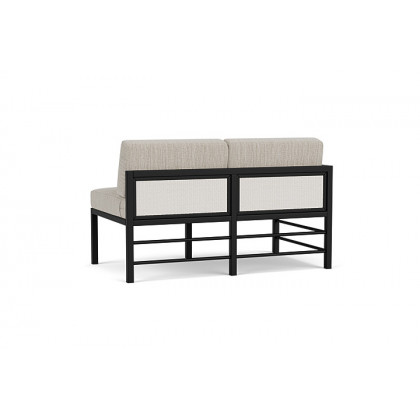 Lloyd Flanders™ Southport Right Arm Loveseat - Antique White, Callen Celadon