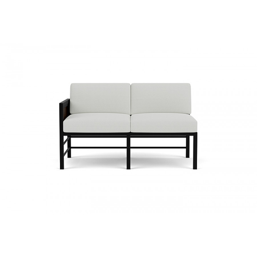 Lloyd Flanders™ Southport Right Arm Loveseat - Mink, Loveboat Mint