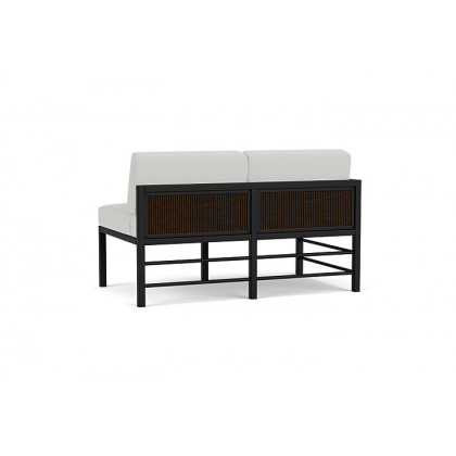 Lloyd Flanders™ Southport Right Arm Loveseat - Mink, Loveboat Mint