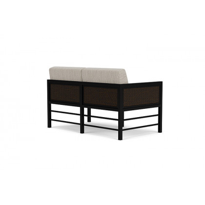 Lloyd Flanders™ Southport Right Arm Loveseat - Mink, Callen Celadon
