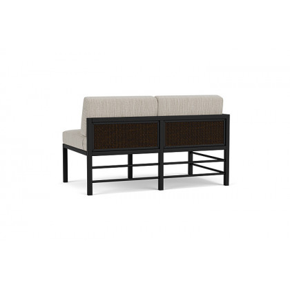 Lloyd Flanders™ Southport Right Arm Loveseat - Mink, Callen Celadon