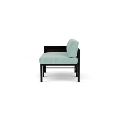 Lloyd Flanders™ Southport Right Arm Loveseat - Mink, Unearth Dew