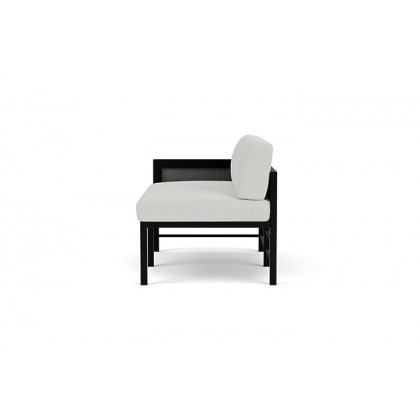 Lloyd Flanders™ Southport Right Arm Loveseat - Pewter, Loveboat Mint