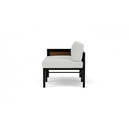 Lloyd Flanders™ Southport Right Arm Loveseat - Hickory, Loveboat Mint