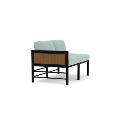 Lloyd Flanders™ Southport Right Arm Loveseat - Hickory, Unearth Dew