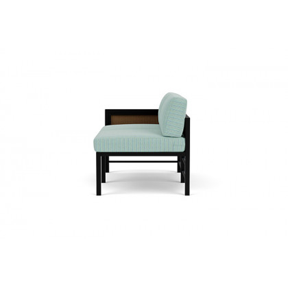 Lloyd Flanders™ Southport Right Arm Loveseat - Hickory, Unearth Dew