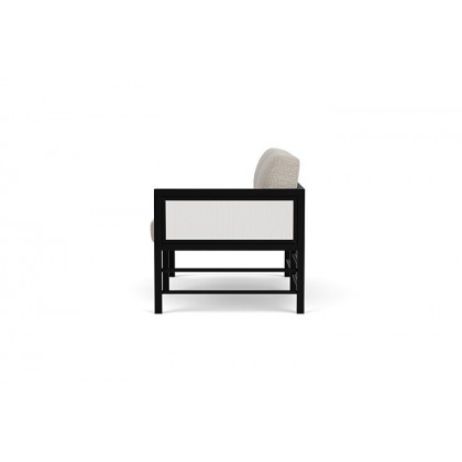 Lloyd Flanders™ Southport Left Arm Loveseat - Matte White, Callen Celadon