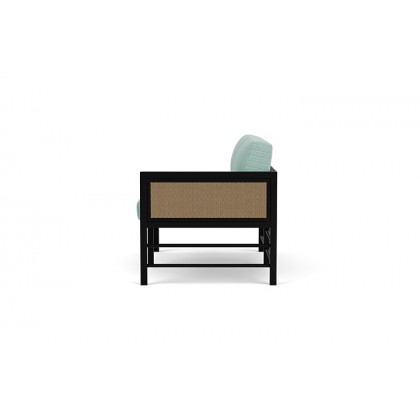 Lloyd Flanders™ Southport Left Arm Loveseat - Fawn, Unearth Dew
