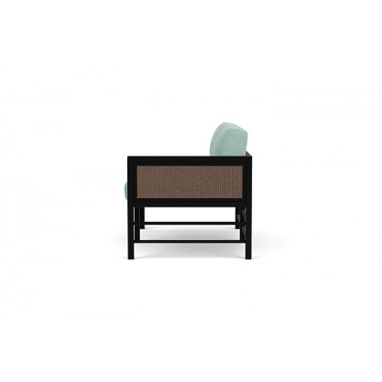 Lloyd Flanders™ Southport Left Arm Loveseat - Bark, Unearth Dew